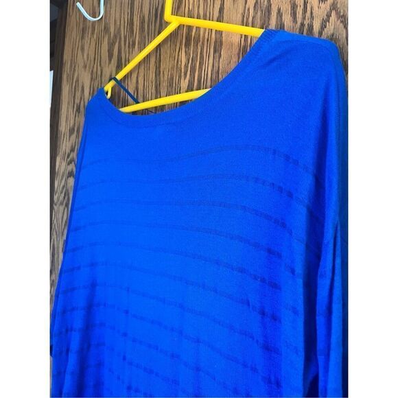 Lane Bryant Blue Long Sleeve Top Woman’s Size 22/24 - Picture 9 of 10